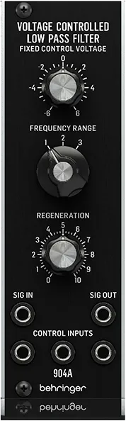 904A Voltage Controlled Low Pass Filter